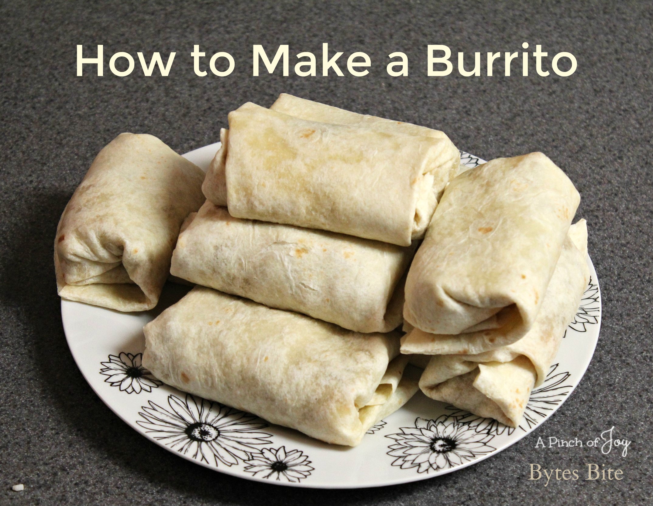 How to wrap a burrito