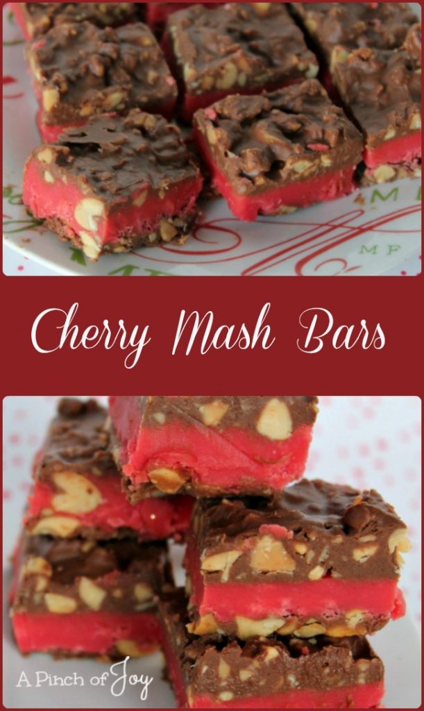 Cherry Mash Bars A Pinch of Joy